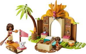 LEGO Disney Vaiana 2 Wiejska chatka i łódź (43282) 8