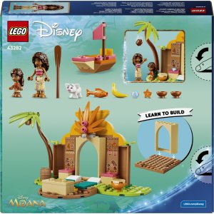 LEGO Disney Vaiana 2 Wiejska chatka i łódź (43282) 10