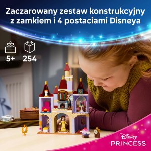 LEGO Disney Zaczarowany zamek Pięknej i Bestii (43289) 2