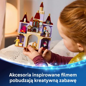 LEGO Disney Zaczarowany zamek Pięknej i Bestii (43289) 4