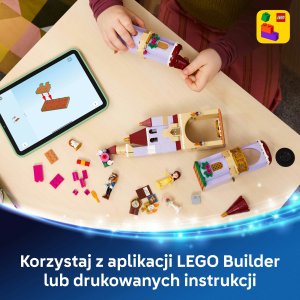 LEGO Disney Zaczarowany zamek Pięknej i Bestii (43289) 6