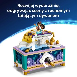 LEGO Disney Szkatułka na biżuterię Dżasminy (43295) 4