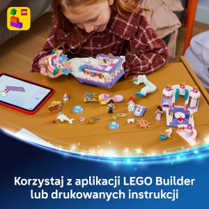 LEGO Disney Królewska łódź weselna Arielki (43299) 6