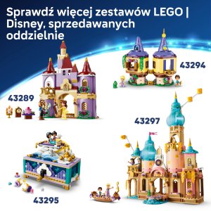 LEGO Disney Królewska łódź weselna Arielki (43299) 7