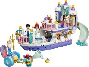 LEGO Disney Królewska łódź weselna Arielki (43299) 8