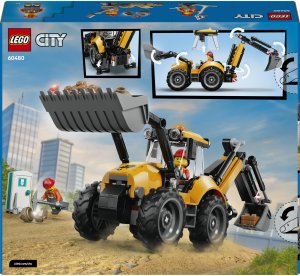 LEGO City Żółta koparko-ładowarka (60480) 10
