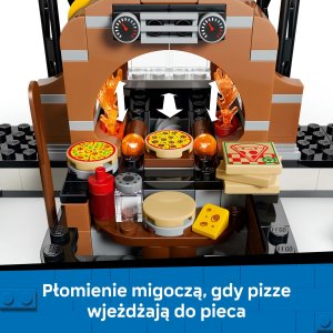 LEGO City Dostawa pizzy z pojazdami (60496) 4