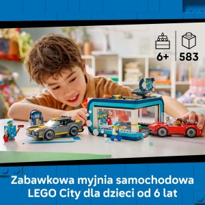 LEGO City Automatyczna myjnia samochodowa (60497) 3