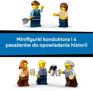LEGO City Retro pociąg z lokomotywą parową (60511) 6