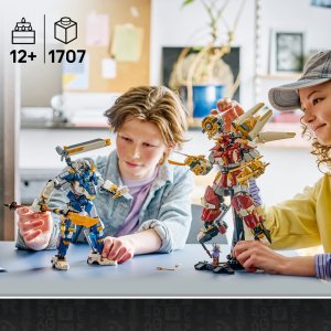 LEGO Ninjago Bliźniacze tytanowe mechy (71870) 2