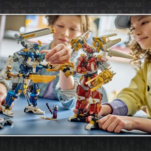 LEGO Ninjago Bliźniacze tytanowe mechy (71870) 4