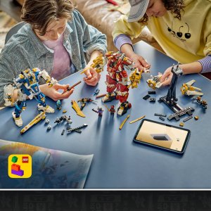 LEGO Ninjago Bliźniacze tytanowe mechy (71870) 6