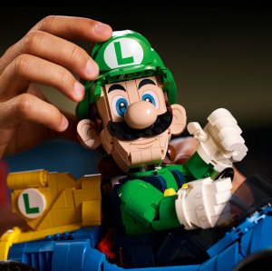 LEGO Super Mario Mario Kart™ – Mario Kart™ — Luigi i Mach 8 (72050) 4