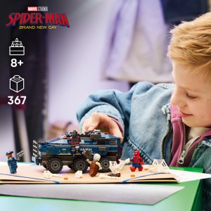 LEGO Marvel Pościg Spider-Mana za więźniarką (76349) 2