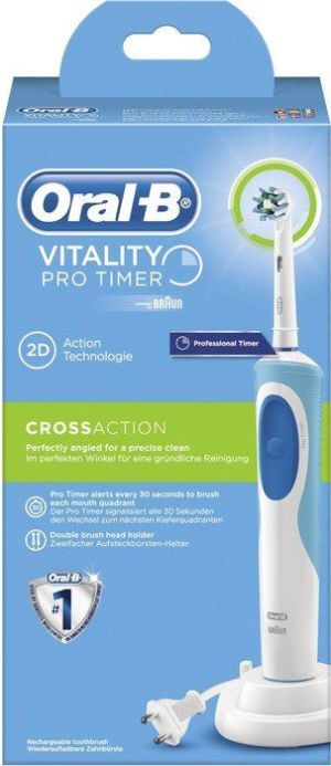 Szczoteczka Braun Szczoteczka elektryczna BRAUN Oral-B Vitality Pro Timer (D12.414) 2