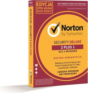 Norton Security Deluxe 3 urządzenia 12 miesięcy  (21378603) 1