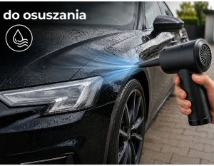 Kompresor samochodowy Lean Elektryczna Dmuchawa Do Kurzu Kompresor Końcówki Szczoteczki Zestaw 4