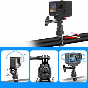 Puluz Uchwyt Kierownica 360s Mocowanie Na Motor Rower Do Gopro Sjcam Xiaomi Dji Pu796b 5