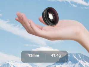 Obiektyw Puluz Obiektyw Szerokokątny Soczewka Fov Boost 185° Do Dji Osmo Action 6 / Szkło Hd / Pu1103 7