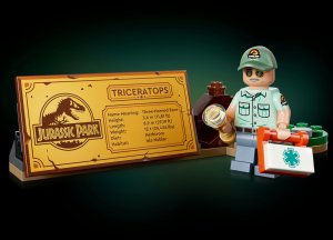 LEGO Jurassic World Szkielety dinozaurów: triceratops (77985) 5