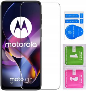 krainaGSM Do Motorola Moto G54 5G Matowe Silicone Case Satynowe Plecki +Szkło 9H 8