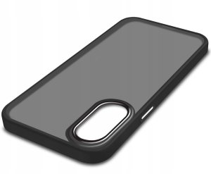 krainaGSM Do Oppo A78 5G|A58 5G Matowe Silicone Case Satynowe Plecki + Szkło 9H 3