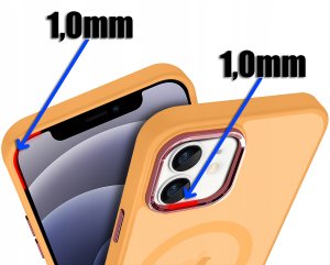 krainaGSM Etui Do Iphone 11 Magnetic Matowe Do Magsafe Case Satynowe Silikonowe Szkło 2