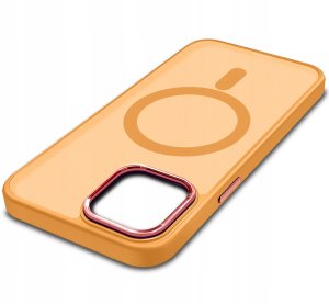 krainaGSM Etui Do Iphone 11 Magnetic Matowe Do Magsafe Case Satynowe Silikonowe Szkło 3