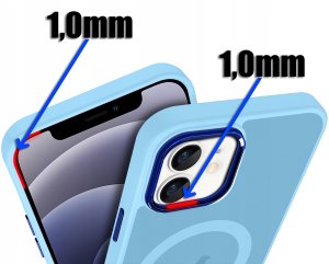krainaGSM Etui Do Iphone 11 Do Magsafe Matowe Matt Case + Szkło Na Ekran 9H 2