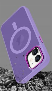 krainaGSM Etui Do Iphone 12 | 12 Pro Do Magsafe Matowe Matt Case + Szkło Na Ekran 9H 6