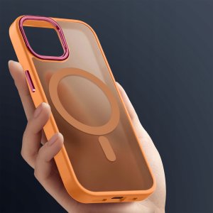 krainaGSM Etui Do Iphone 11 Pro Do Magsafe Matowe Matt Case + Szkło Na Ekran 9H 2