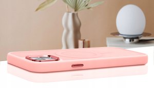 krainaGSM Etui Do Iphone 15 Plus Do Magsafe Matowe Matt Case + Szkło Na Ekran 9H 4