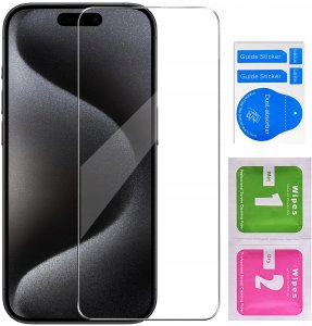 krainaGSM Etui Do Iphone 15 Pro Max Do Magsafe Matowe Matt Case + Szkło Na Ekran 9H 8
