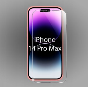 krainaGSM Etui Do Iphone 14 Pro Max Do Magsafe Matowe Matt Case + Szkło Na Ekran 9H 9