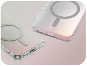 Hello Case Etui Do Magsafe Do Samsung Galaxy S25 Ultra (szary, Aurora, ochronne, etui) 2