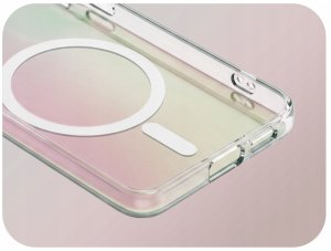 Hello Case Etui Do Magsafe Do Samsung Galaxy S25 Ultra (szary, Aurora, ochronne, etui) 3