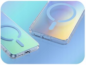 Hello Case Etui Do Magsafe Do Apple iPhone 17 Pro (Niebieskie, Aurora, Ochronne, Case) 2
