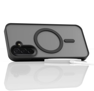 Hello Case Etui Do Magsafe Do Samsung Galaxy A26 (Matowe, Czarne, Ochronne, Plecki) 2