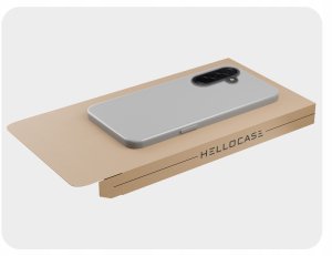 Hello Case Etui Do Magsafe Do Samsung Galaxy A56 (Szare, Matowe, Silikonowe) Szkło 6