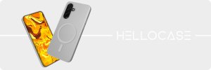 Hello Case Etui Do Magsafe Do Samsung Galaxy A56 (Szare, Matowe, Silikonowe) Szkło 10