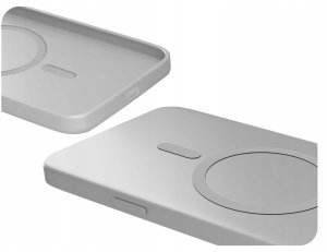 Hello Case Etui Do Magsafe Do Samsung Galaxy A56 (Szare, Matowe, Silikonowe, Ochronne) 8