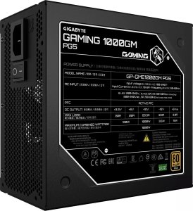 Zasilacz Gigabyte Gaming 1000GM PG5 1000W (GP-GME1000GM PG5 EU) 4