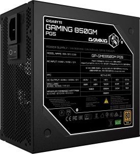 Zasilacz Gigabyte Gaming 850GM PG5 850W (GP-GME850GM PG5 EU) 4