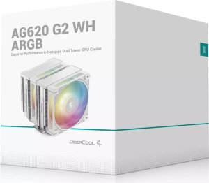 Chłodzenie CPU Deepcool AG620 G2 WH ARGB (R-AG620-WHAMMG2-G) 9