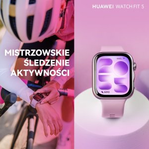 Smartwatch Huawei Watch Fit 5 Czarny  (55020HSE) 10