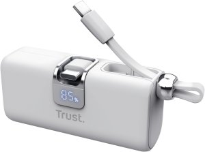 Powerbank Trust Pacto 5000mAh Biały 3