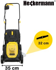 Kosiarka akumulatorowa Heckermann Kosiarka akumulatorowa 32cm elektryczna Heckermann Select 32cm AVKT20 11