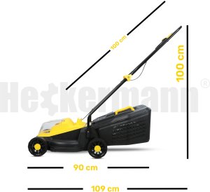 Kosiarka akumulatorowa Heckermann Kosiarka akumulatorowa 32cm elektryczna Heckermann Select 32cm AVKT20 8