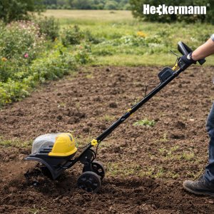 Glebogryzarka Heckermann Glebogryzarka akumulatorowa kultywator do gleby ziemi Heckermann Select 36cm AVGG40 5