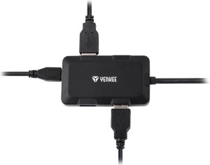 HUB USB Yenkee YHB 4341BK 4x USB-A 3.0 (45013121) 2